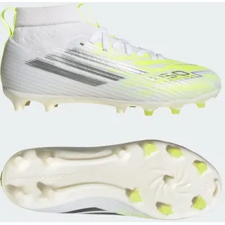 adidas F50 Sparkfusion League AG/Kunstrasen Kinder Gelb/Grau/Weiß 33,5