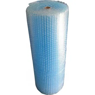 Isolierfolie Luftpolsterfolie Gewächsahus- Folie Noppenfolie Pflanzenschutz UV 150cm x 25m - Blau