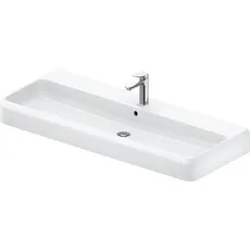 Duravit Qatego Waschtisch, 1200x470mm, mit Überlauf, Unterseite glasiert, DuraCeram, 238212, Farbe: 1 Hahnloch