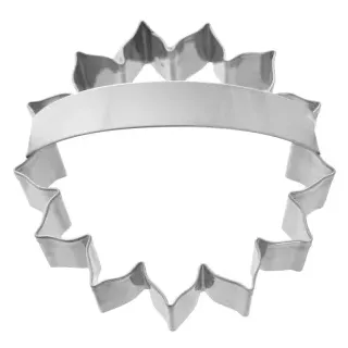 SCHNEIDER Ausstecher, Sonnenblume, Ausstechform aus Edelstahl, Durchmesser: 100 mm