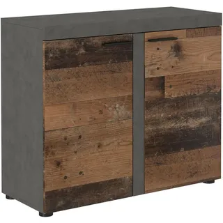 masseno Ritmo 97 x 82 x 40 cm Hellgrau / Braun