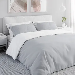 Wolkenfeld »Allergiker Bettwäsche, unfassbar weich« 2 Stk., tlg. 135x200 cm, 155x220 & Übergrößen I inkl. Kissenbezüge 80x80 I 2-farbig