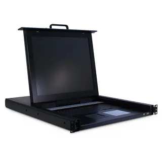 Inter-Tech Case IPC KVM-1708 LED, 8-fach KVM, DE (88887213)