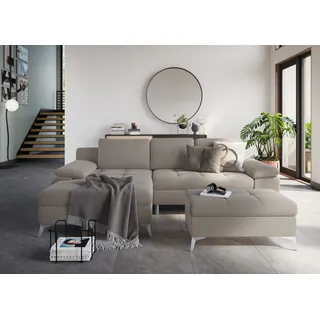sit&more Stauraumhocker Latigo 98 x 44 x 68 cm Beige