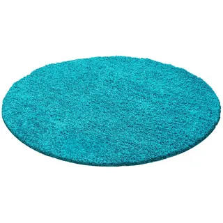 Ayyildiz Hochflorteppich »Life Shaggy 1500«, rund Wohnzimmer, Langflor, Schlafzimmer, große Farbauswahl