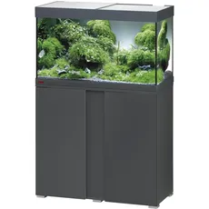 Bild von vivaline 126 LED Aquarium mit Unterschrank anthrazit