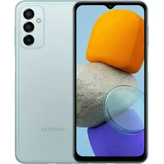 Samsung Galaxy M23 5G Hellblau 128 GB Handy ohne SIM-Karte entsperrtes Android-Smartphone