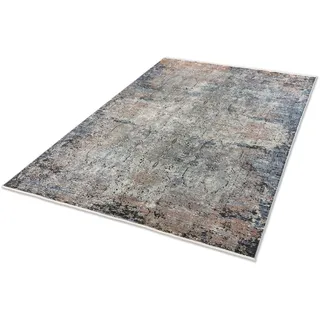 Astra "Scala 6621 221", rechteckig 7 mm Höhe eleganter seidiger Flor, Viskoseteppich, Orient Optik,