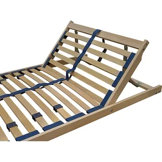 70.32-09-190 FV Federholzrahmen Lattenrost 90x190 cm Kopfteil verstellbar