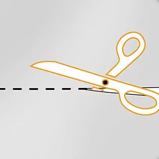 Abwaschbare Tischdecke - schwarz retro - rund 140 cm