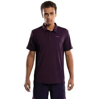 Nox Pro Kurzarm-poloshirt - Deep Purple - M
