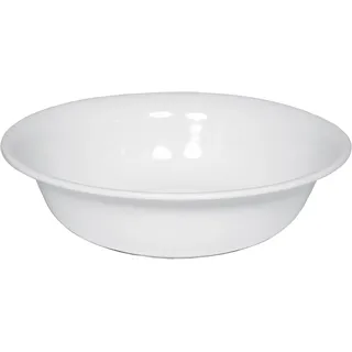 Riess, 0364-033, Waschbecken, Waschschüssel, CLASSIC-WEISS, Durchmesser 40 cm, Höhe 11.5 cm, Inhalt 7.0 Liter, Emaille, weiß, große Schüssel, Induktion, ohne Abfluß