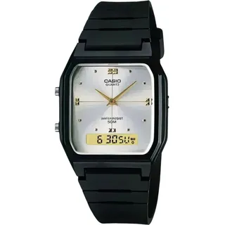 Casio Uni Uhr Casio AW-48HE-7AVDF - Weiß/Schwarz