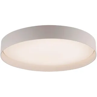 Schöner Wohnen SCHÖNER WOHNEN-Kollektion LED-Deckenleuchte Tavoli Alu, Eisen, Stahl & Metall Beige Sand 49 cm