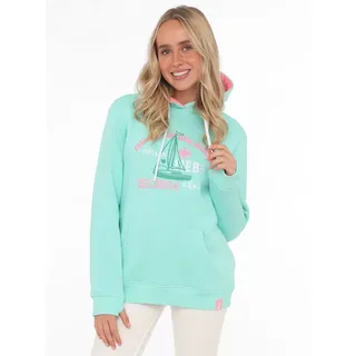 Zwillingsherz Frei sein Hoodie Grün 44