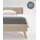 Spannbettlaken Jersey 180 x 200 - 200 x 200 cm steingrau