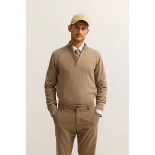 bugatti Troyer »Regular Fit« aus Baumwolle mit Reißverschluss