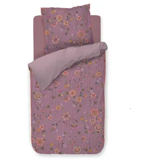Pip Studio Flores Bailando Bettwäsche Purple 135x200cm (1 Set)