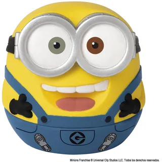 BANDAI, Elektronisches Spielzeug Die Minions, Squeeze! Minion Bob, 91195, Entdecken Sie die lustigen Geräusche beim Drücken, inklusive 4 Modi Schrei, Doremi, Melodie und Spiel