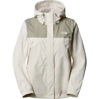 The North Face Antora Jacke Damen white dune/clay grey L