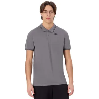 Kappa Polo Ezio 2 grau Herren, Größe 2XL