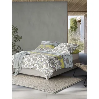 IRISETTE Bettwäsche »Easy 8615« 2 Stk. tlg. pflegeleicht und bügelfrei Irisette orange B/L: cm x cm