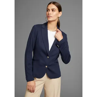 HECHTER PARIS Sweatblazer, mit eleganter Knopfleiste - NEUE KOLLEKTION HECHTER PARIS navy 42