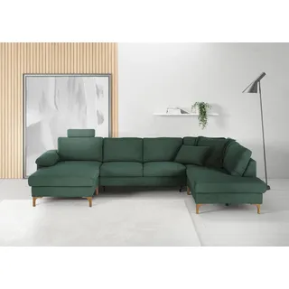 Candy Wohnlandschaft Polyester 2-Sitzer Grün