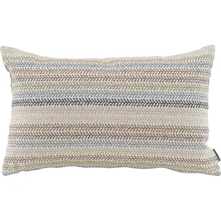H.O.C.K. Dekokissen Ida 50 x 30 cm Beige/Gelb/Schwarz