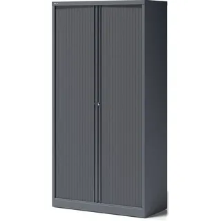 BISLEY Essentials Rollladenschrank 100 x 47 x 198 cm grau