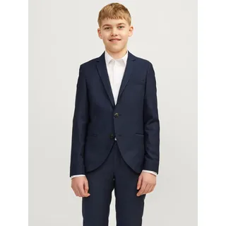 JACK & JONES Junior Einreihiger Blazer in Dark Navy 164
