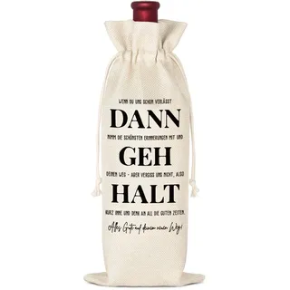 Kollegen Geschenke, 750ml Wein & Champagner Weinbeutel | Abschiedsgeschenke für Kollegen & Freunde, Kollegen Geschenke, 750ml, 14×34cm