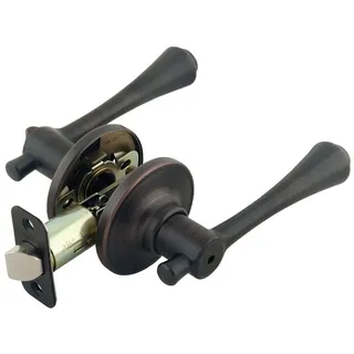Design House 702431 Ironwood Sichtschutz-Bett und Badewannentürhebel, gebürstete Bronze