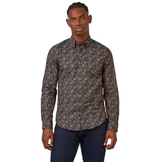 Ben Sherman 68066 Langarmhemd - Multicolor 01 - 2XL