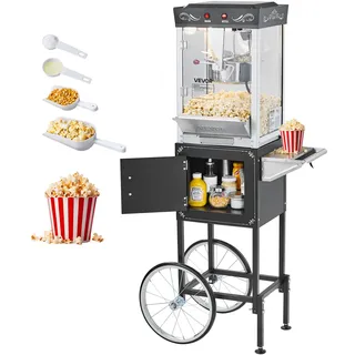 Vevor Popcornmaschine Schwarz