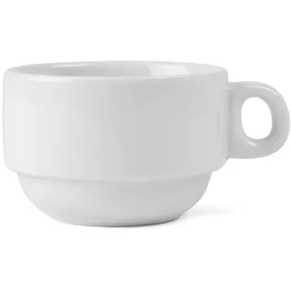 Holst Porzellan Kaffeetasse 0,18 l Weiß 6 St.