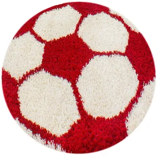 Ayyildiz Kinderteppich Fun 6001 Rot Ø 100 cm
