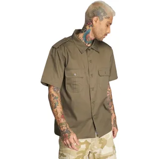 Brandit Textil Kurzarmhemd Grün 4XL