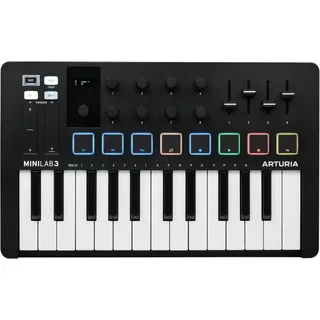 Arturia MiniLab 3 Schwarz
