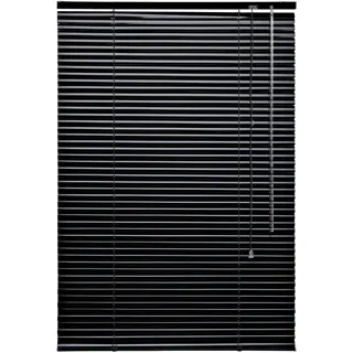 Jalousie LIEDECO "Aluminium-Jalousie" Gr. 1, schwarz, B:100cm H:160cm, Jalousien, Jalousie, Aluminium