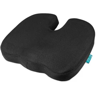 Beautissu Sitzkissen BeauErgo 35 x 45 cm Schwarz