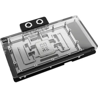 Core Geforce RTX 5090 Gaming + Windforce (transparent/silber, mit Backplate) - Transparent