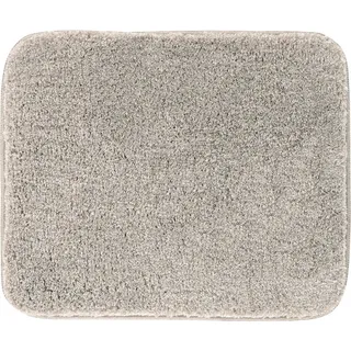 Grund Bidet-Vorleger , Taupe , Textil , Abstraktes , rechteckig , 50x60 cm , Oeko-Tex® Standard 100, Made in Europe , rutschfest , Heimtextilien, Badtextilien, Badematten