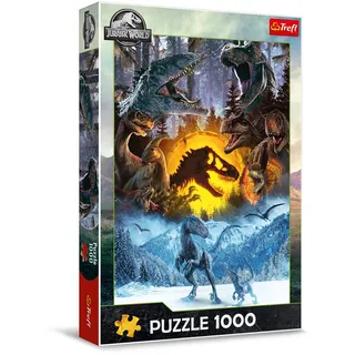 Trefl Jurassic Park - Puzzle 1000 Teile - Dinosaurier-Puzzle, für Erwachsene und Kinder ab 14 Jahren