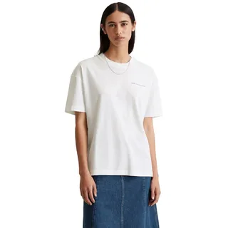 Marc O'Polo DENIM, T-Shirt Rückenprint, relaxed fit, basic, weiß,