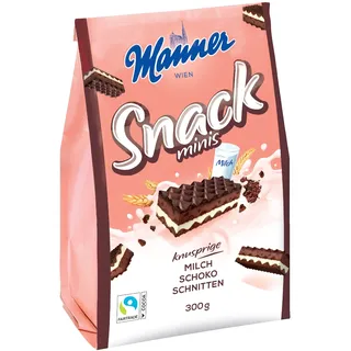 Manner Waffeln Schokolade 300 g