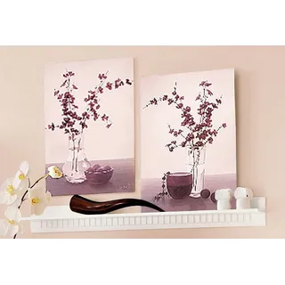 Home Affaire Wandboard Lisa 130 x 14 x 14 cm Weiß