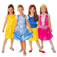 Rubie's 301274 Disney Princess Trunk, Unisex-Kinder, Multi, One Size Age 4-6 Years