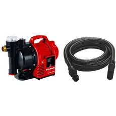 Einhell Hauswasserautomat GC-AW 9036 (900 W, 4,3 bar Druck, 3600 l/h Fördermenge, Vorfilter, Rückschlagventil, automatischer Durchflussschalter mit LED-Anzeige, inkl. 7 m Saugschlauch)