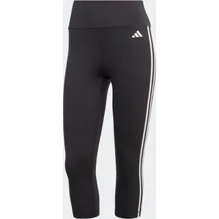 Adidas Train Essentials 3-Streifen High-Waisted 3/4-Leggings Black XS